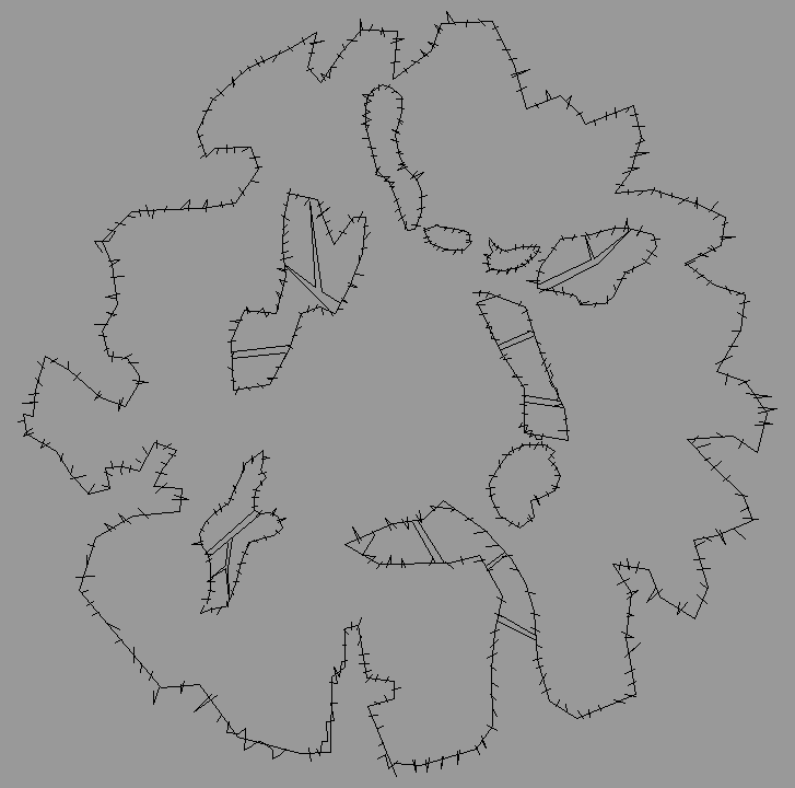 Bloque Autocad Vista de Árbol en Planta